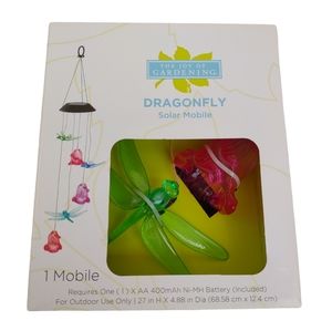 New Backyard Dragonfly Solar Mobile Light Up